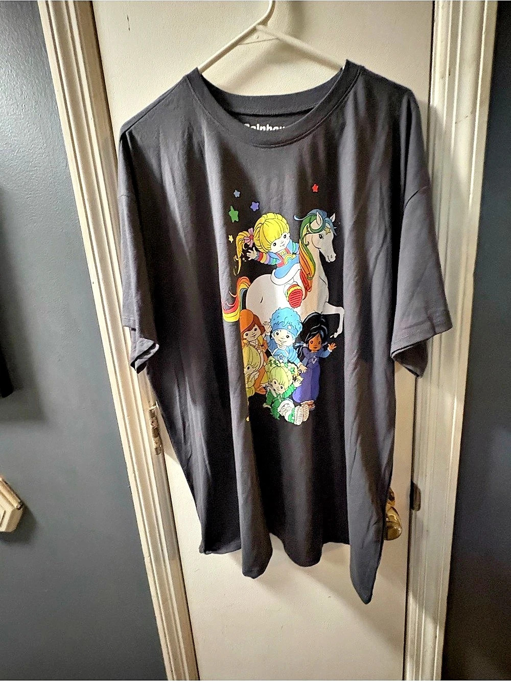 Rainbow Brite graphic tee in Black Size 0 ( fits like 2x) Like New